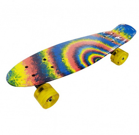 Penny board (пенни борд) Amigo Surfer Rainbow