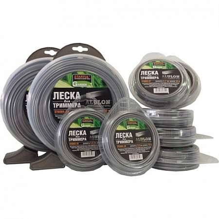 Леска квадратного сечения Startul Alulon 2,4 мм х 8 м ST6066-24