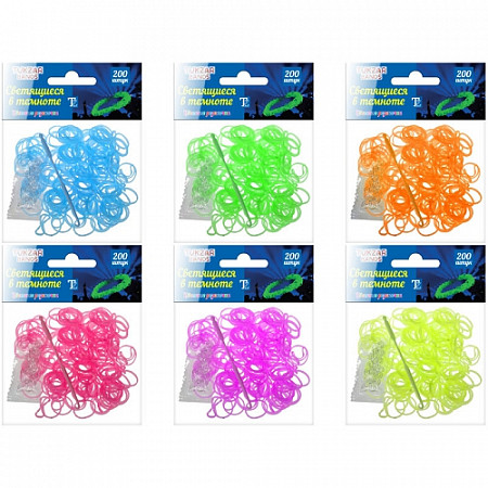 Набор цветных резиночек Tukzar для плетения браслетов AN-09 