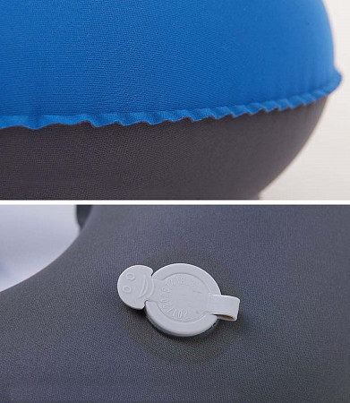 Подушка надувная Naturehike U-shaped Lightweight TPU Neck Pillow NH17T013-U blue