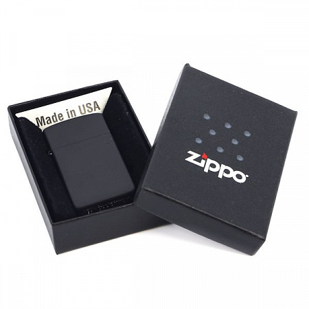 Зажигалка Zippo Slim 1618 black matte
