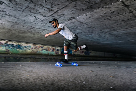 Лонгборд Powerslide Volten LB Ice Sky 620025