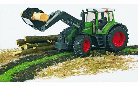Игрушка Bruder Трактор Fendt 936 Vario с погрузчиком 03041