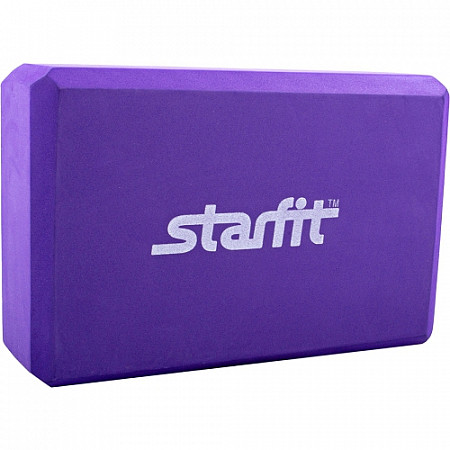 Блок для йоги Starfit FA-101 PVC purple