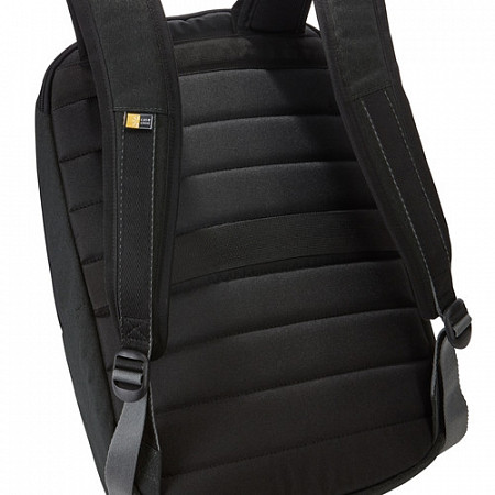 На картинке изображен Рюкзак для ноутбука Case Logic Huxton 15.6 Daypack HUXDP115K Black (3203361) Рюкзак для ноутбука Case Logic Huxton 15.6 Daypack HUXDP115K Black (3203361)