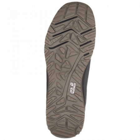 Полуботинки мужские Jack Wolfskin Maze Texapore Low M dark steel / green