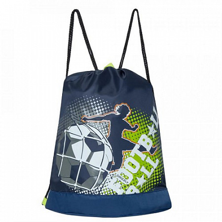 Мешок для обуви GRIZZLY OM-92-3 /1 dark blue