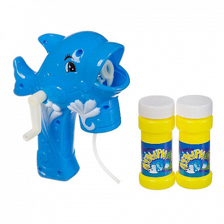 Пистолет с мыльными пузырями Bondibon Наше Лето Дельфин 1748A