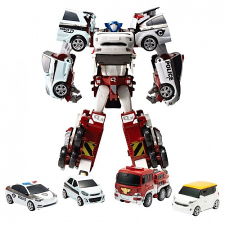 На картинке изображен Фигурка Tobot ТОБОТ КВАТРАН 301017 Фигурка Tobot ТОБОТ КВАТРАН 301017