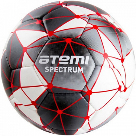 Мяч футбольный Atemi Spectrum PVC 5р white/grey