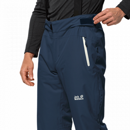 На картинке изображен Брюки мужские Jack Wolfskin Big White Pants M dark indigo Брюки мужские Jack Wolfskin Big White Pants M dark indigo