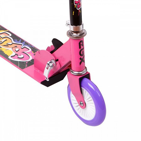 Самокат детский RGX Graffiti pink
