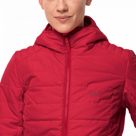 Пальто женское Jack Wolfskin Maryland Coat ruby red