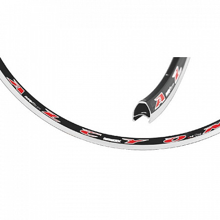 На картинке изображен Обод Remerx Alcyon 28" 622x14 28 отверстий 70229 black Обод Remerx Alcyon 28" 622x14 28 отверстий 70229 black