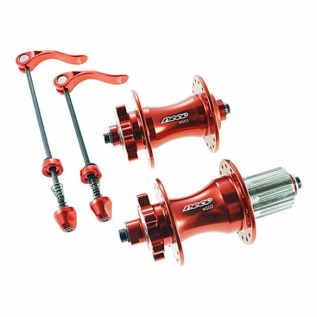 Комплект задних втулок Neco MS03 (32H/DB/QR/RD) red