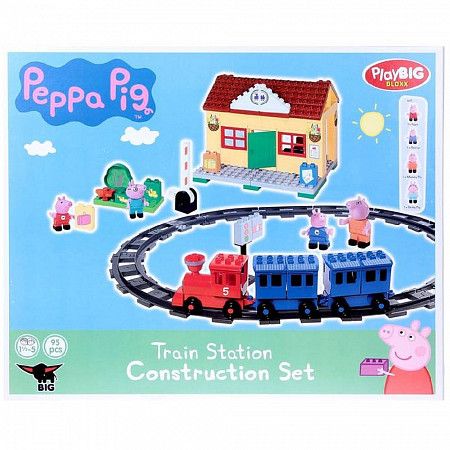 Конструктор BIG toys Peppa Pig Ж/д станция (800057079)