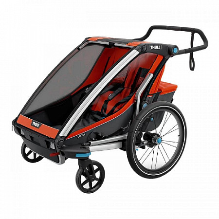 Детская мультиспортивная коляска Thule Chariot Cross2 dark orange (10202004)
