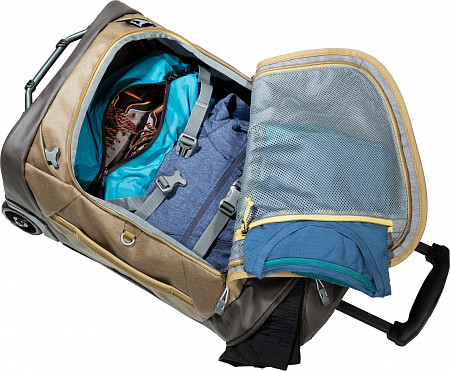 Сумка на колесах S Deuter AViANT Duffel Pro Movo 36 3501021-6605 clay/coffee (2020-21)