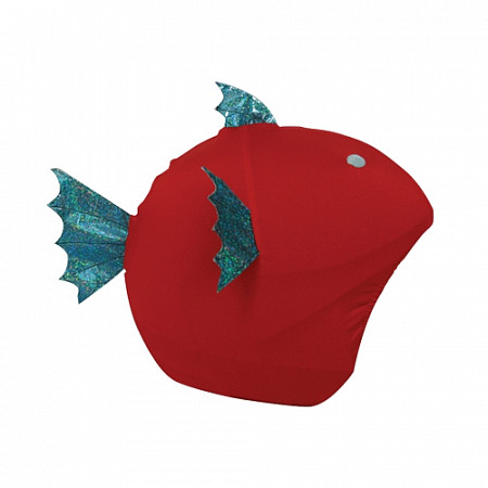 Нашлемник Coolcasc 040 Fish red