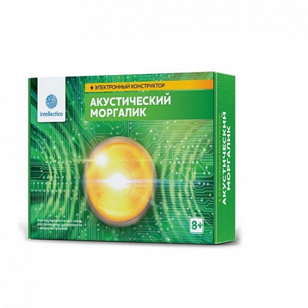 Электронный конструктор Intellectico "Акустический моргалик" 1003