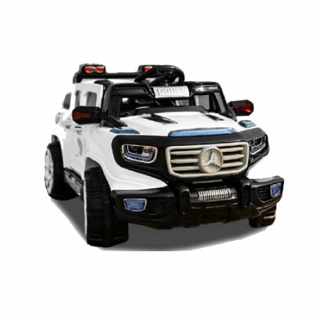 На картинке изображен Электромобиль Wingo Mercedes G-fors Police Электромобиль Wingo Mercedes G-fors Police