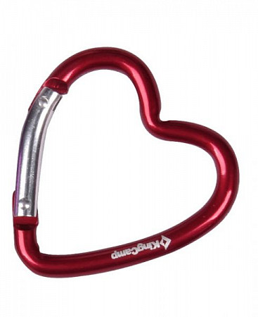 Брелок KingCamp Carabiner Heart 8017