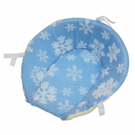 Матрасик для санок RT короткий light blue