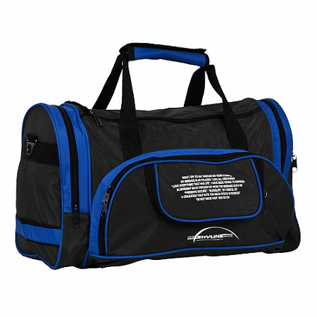 На картинке изображен Спортивная сумка Polar 6065с blue Спортивная сумка Polar 6065с blue
