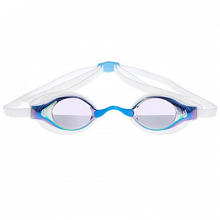 Очки для плавания Mad Wave Record Breaker Rainbow white/blue