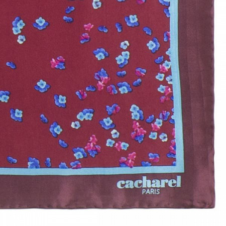 Шелковый платок Cacharel Tourbillon Bordeaux CFM513