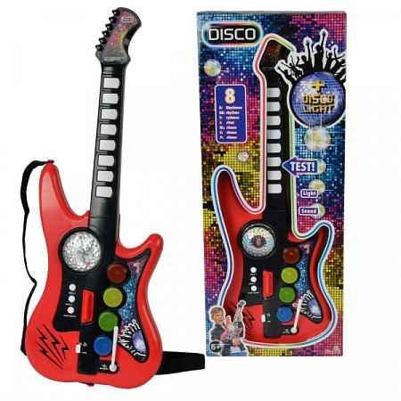 Музыкальная игрушка Simba Гитара с эффектом диско-шара (106834102)