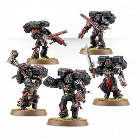 На картинке изображен Фигурки Games Workshop Warhammer: Blood Angels Death Company 41-07 Фигурки Games Workshop Warhammer: Blood Angels Death Company 41-07