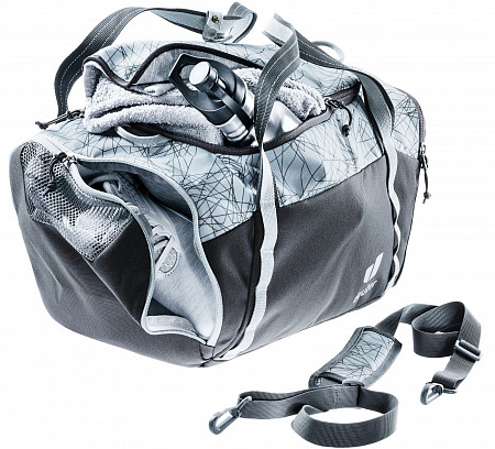 На картинке изображен Сумка Deuter Hopper Tin 3891021-4422 micado-graphite (2021) Сумка Deuter Hopper Tin 3891021-4422 micado-graphite (2021)