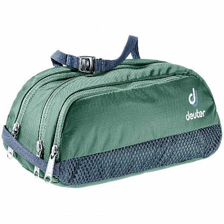 На картинке изображен Косметичка Deuter Wash Bag Tour II 3900620-2331 seagreen/navy (2020-21) Косметичка Deuter Wash Bag Tour II 3900620-2331 seagreen/navy (2020-21)