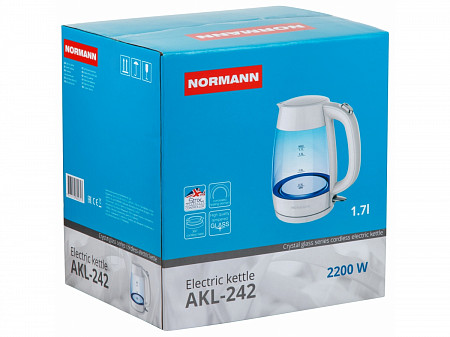 Чайник электрический Normann 1,7 л AKL-242
