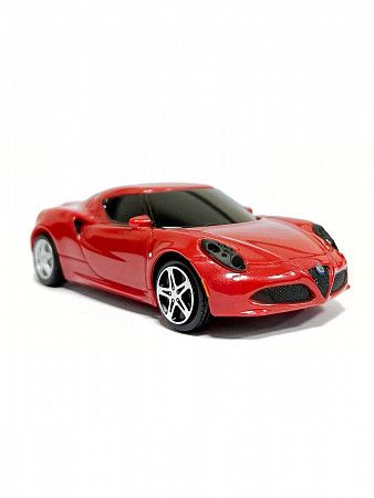 Машинка Bburago 1:43 Alfa Romeo 4C (18-30524) red