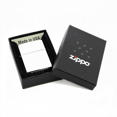 Зажигалка Zippo 200 Brushed Chrome