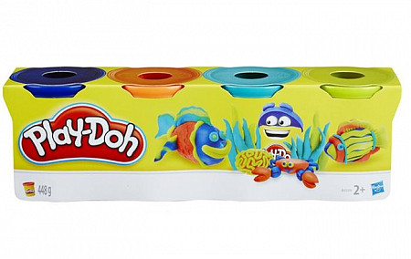 Игровой набор Play-Doh Пластилин для лепки из 4 шт. (B5517)