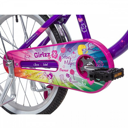 Велосипед Novatrack Little Girlzz 20" (2019) Violet 207GIRLZZ.VL9