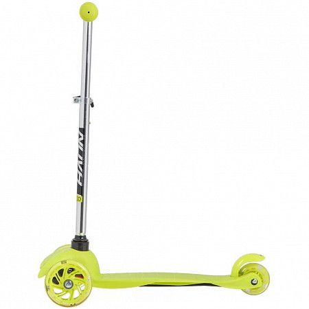 Самокат-кикборд Novatrack Disco-kids Basic 120H.DISCOKIDS.LM20 lime