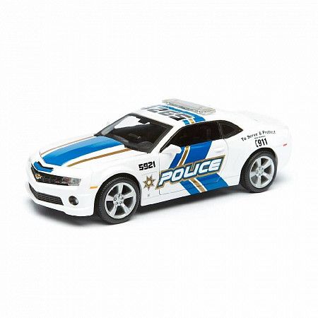 Масштабная модель автомобиля Maisto 1:24 Шевроле Камаро полиция (31208) white/blue