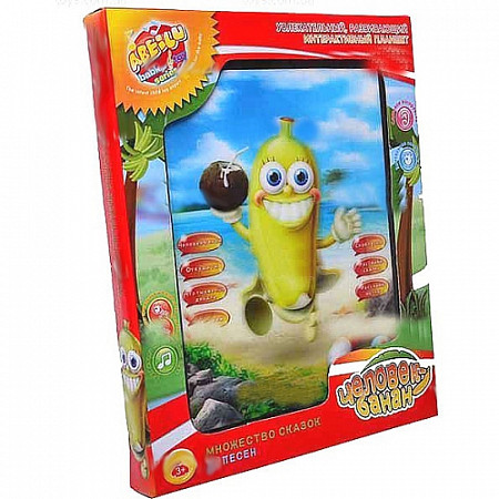 Игрушка интерактивная "Веселый банан" QX-91053R