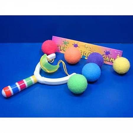 Игрушка рогатка с 6 мягкими шариками K051-6