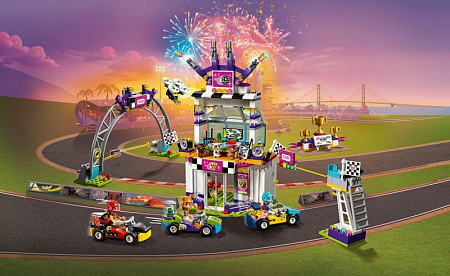 Конструктор LEGO Friends Большая гонка 41352