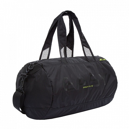 Спортивная сумка GRIZZLY TU-918-2 black/lime