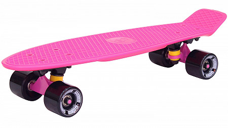 Penny board (пенни борд) Y-Scoo Fishskateboard 22 401-P Pink-Black