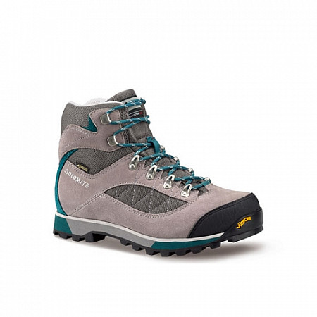 На картинке изображен Ботинки Dolomite Zernez Gtx Wmn Pewter/Octane Green Ботинки Dolomite Zernez Gtx Wmn Pewter/Octane Green