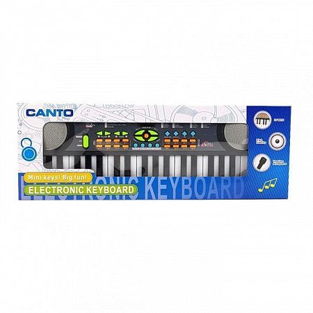 Игрушка музыкальная Qunxing Toys "Синтезатор с микрофоном + радио" 37 клавиш HL-3718FM