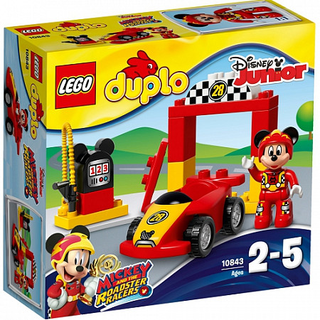 Конструктор LEGO Лего Гоночная машина Микки 10843