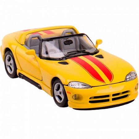 Коллекционная машина Bburago 1:24 Dodge Viper RT/10 (18-22024) yellow